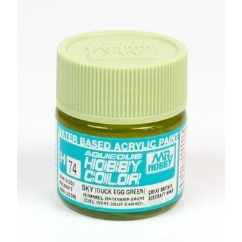 Mr Hobby Aqueous color H-074 Sky Duck Egg Green